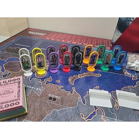 Vintage Tom Clancy Politika Board Game 1997 Russia USSR  EUC Gamenight Complete - Picture 4 of 7